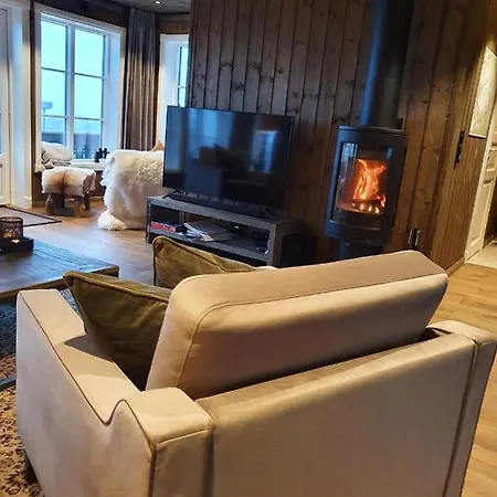 Beautiful At Lifjell Perfectly Located For Hiking And Skiing With Sauna Сasa de vacaciones