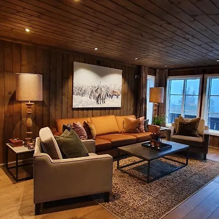 Beautiful At Lifjell Perfectly Located For Hiking And Skiing With Sauna *