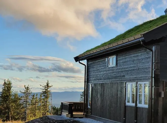 Beautiful At Lifjell Perfectly Located For Hiking And Skiing With Sauna Bo (Telemark)